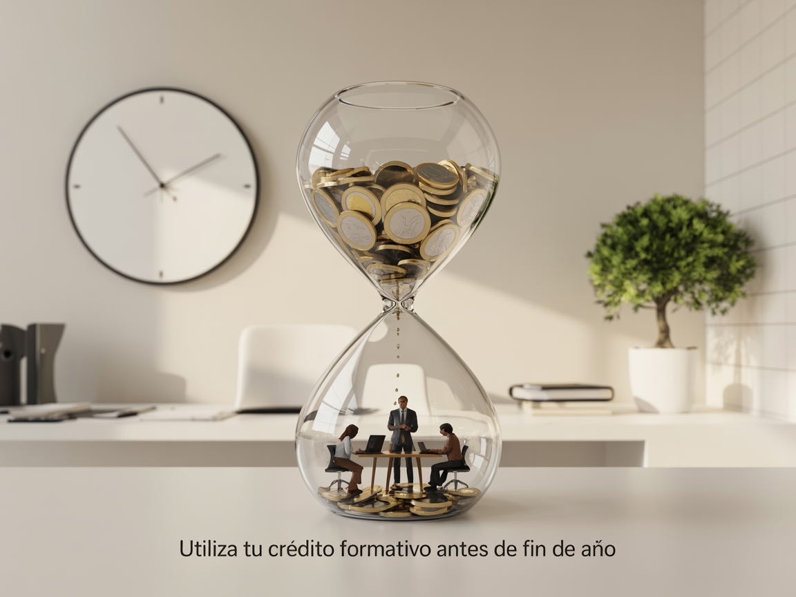 ¿Qué pasa si no uso mi crédito de formación bonificada?
